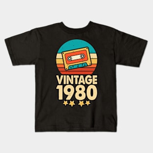 Vintage 1980 T shirt For Women Kids T-Shirt